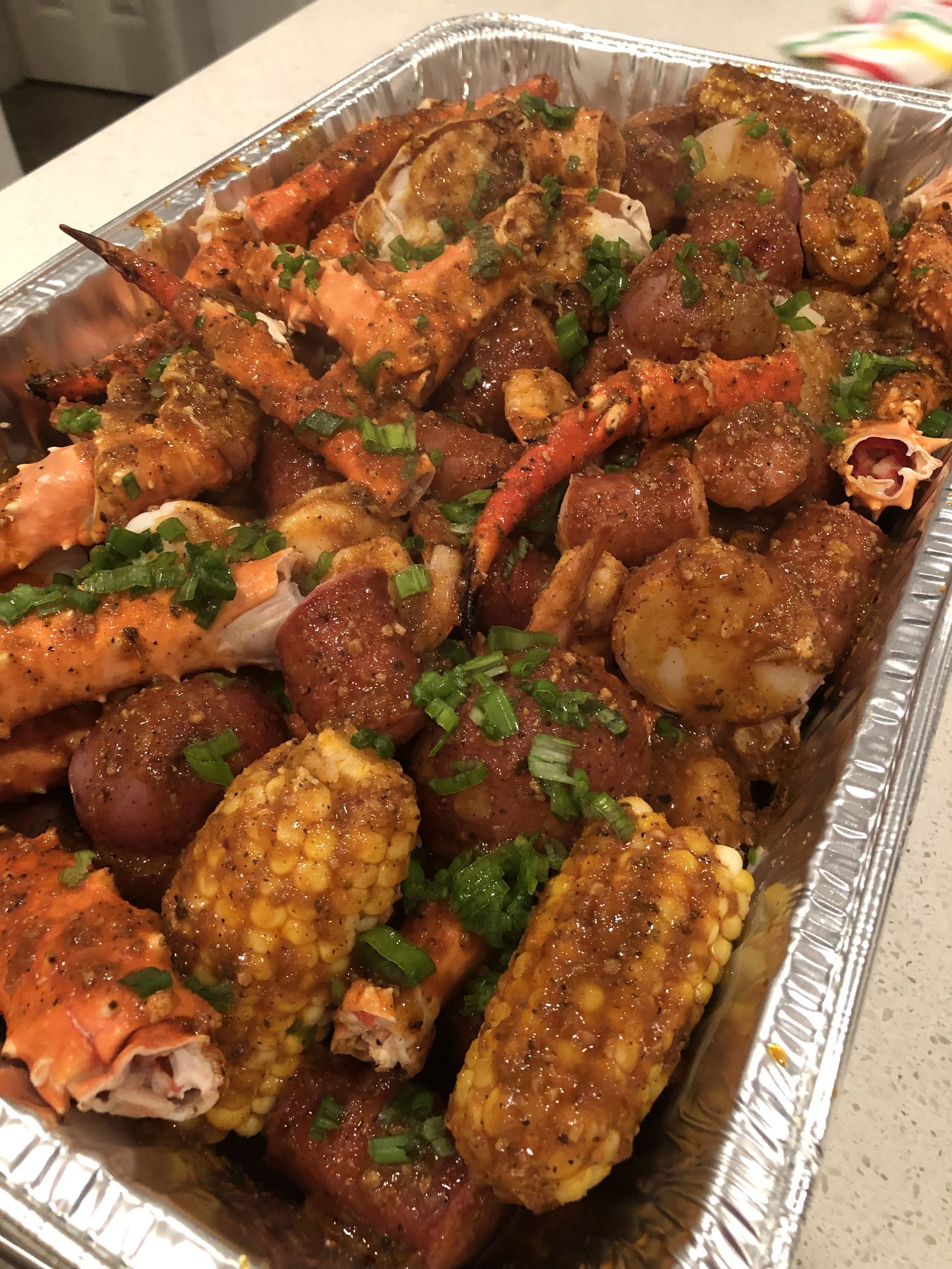 Seafood catering